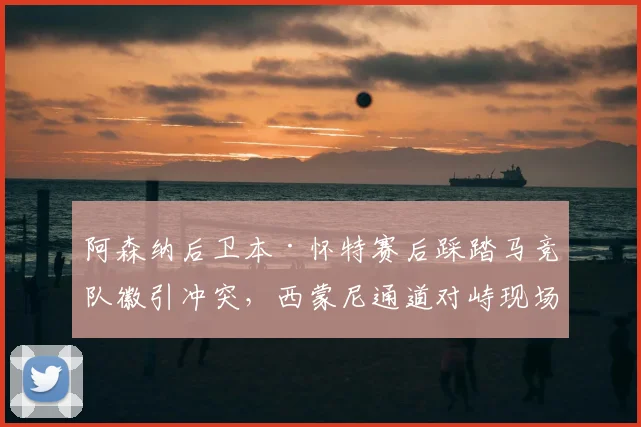 阿森纳后卫本·怀特赛后踩踏马竞队徽引冲突,西蒙尼通道对峙现场视频分析